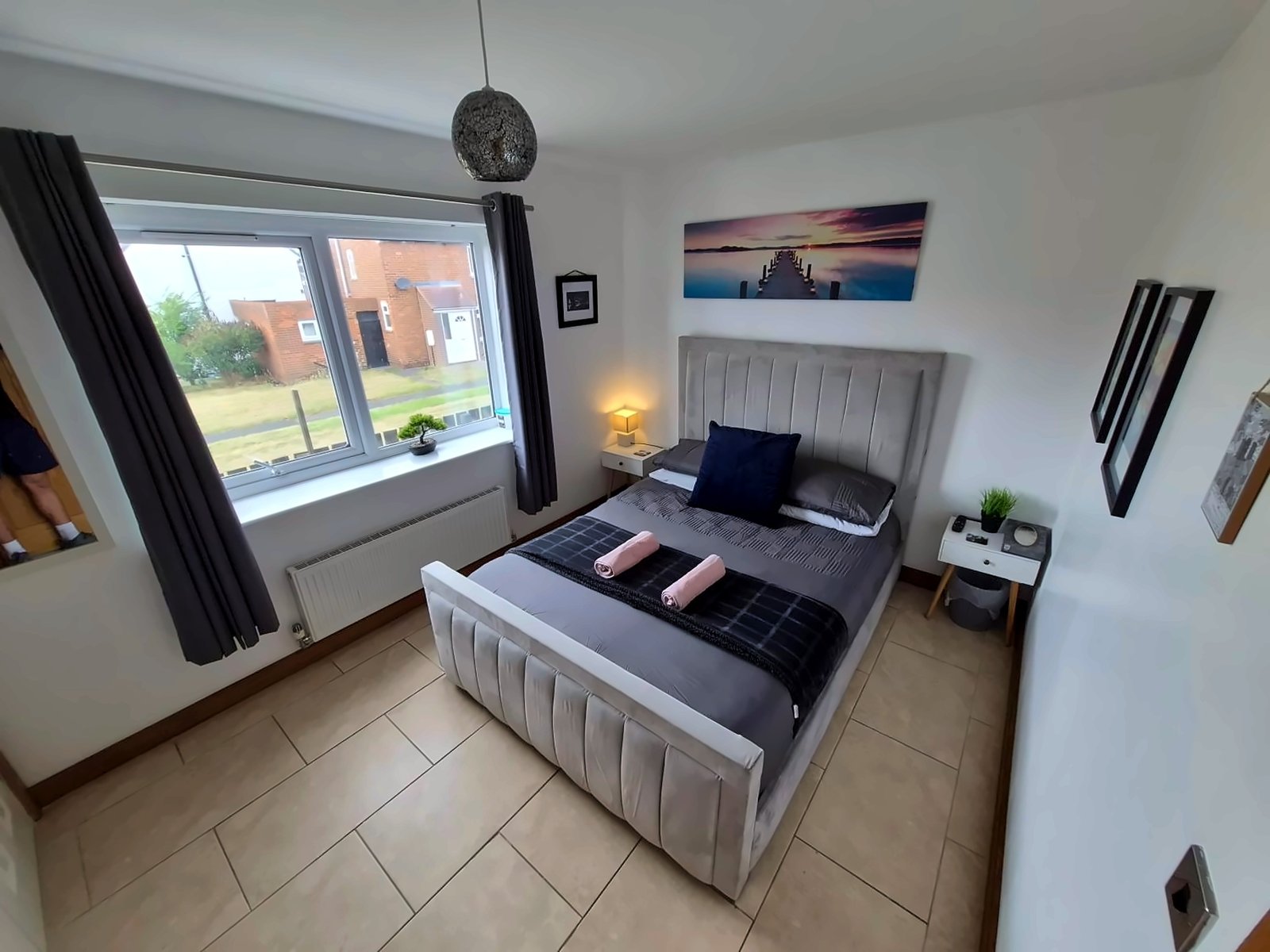Bedroom 1 with AI light, colour and clarity enhancement